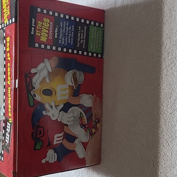 M&M'S Other Mm At The Movies In 3d Candy Dispenser Limited Edition